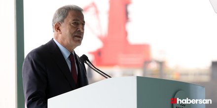 Hulusi Akar: TCG Anadolu şanlı ordumuzun gücüne güç katacak