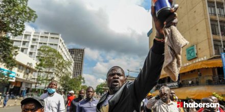 Kenya'daki protesto sebebiyle 238 şahısa gözaltına kararı!