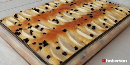 Sosunun Lezzeti Bir Başka Olan: Soslu Elmalı Kek 