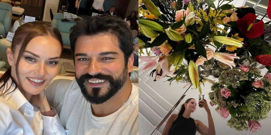 Burak Özçivit’ten Fahriye Evcen’e Unutulmaz jest
