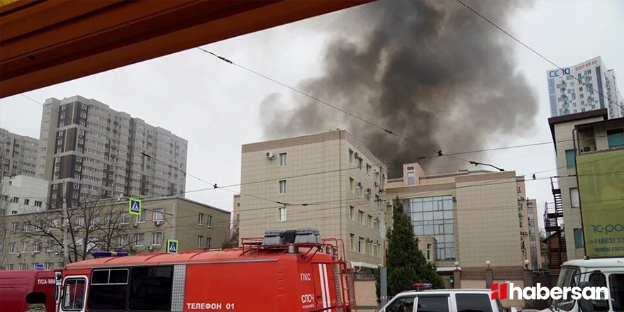 Rusya’da FSB binasında çıkan yangın: 1 kişi hayatını kaybetti!