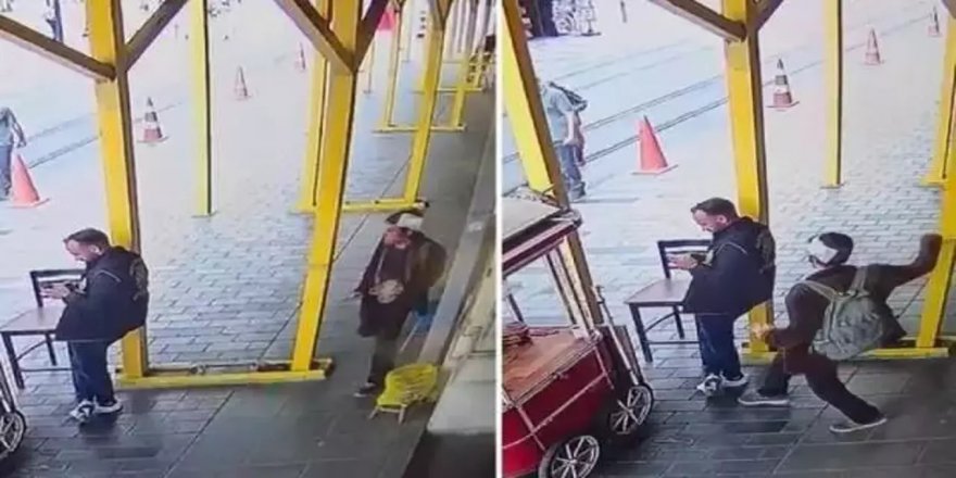 Taksim'deki Polis memuruna saldıran şüpheli tutuklandı