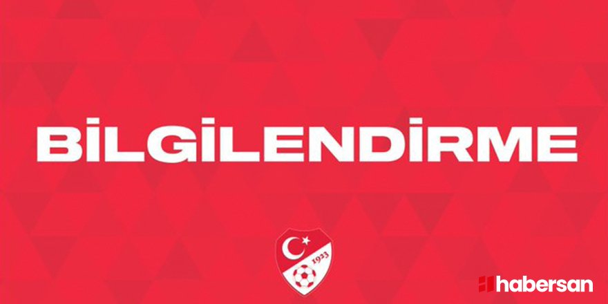 TFF'den istifa açıklaması