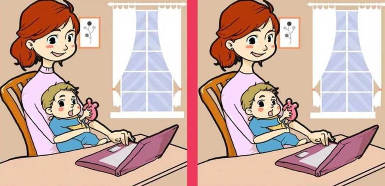 İki resim arasındaki gizemli farkları bul, Zekâ testini geç