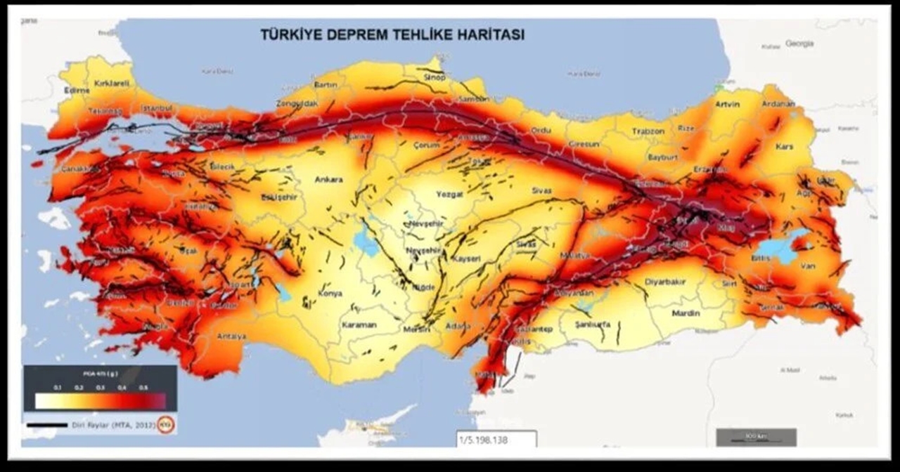 Doğu Anadolu fay hattı: Türkiye'nin Sismik tehlikesi