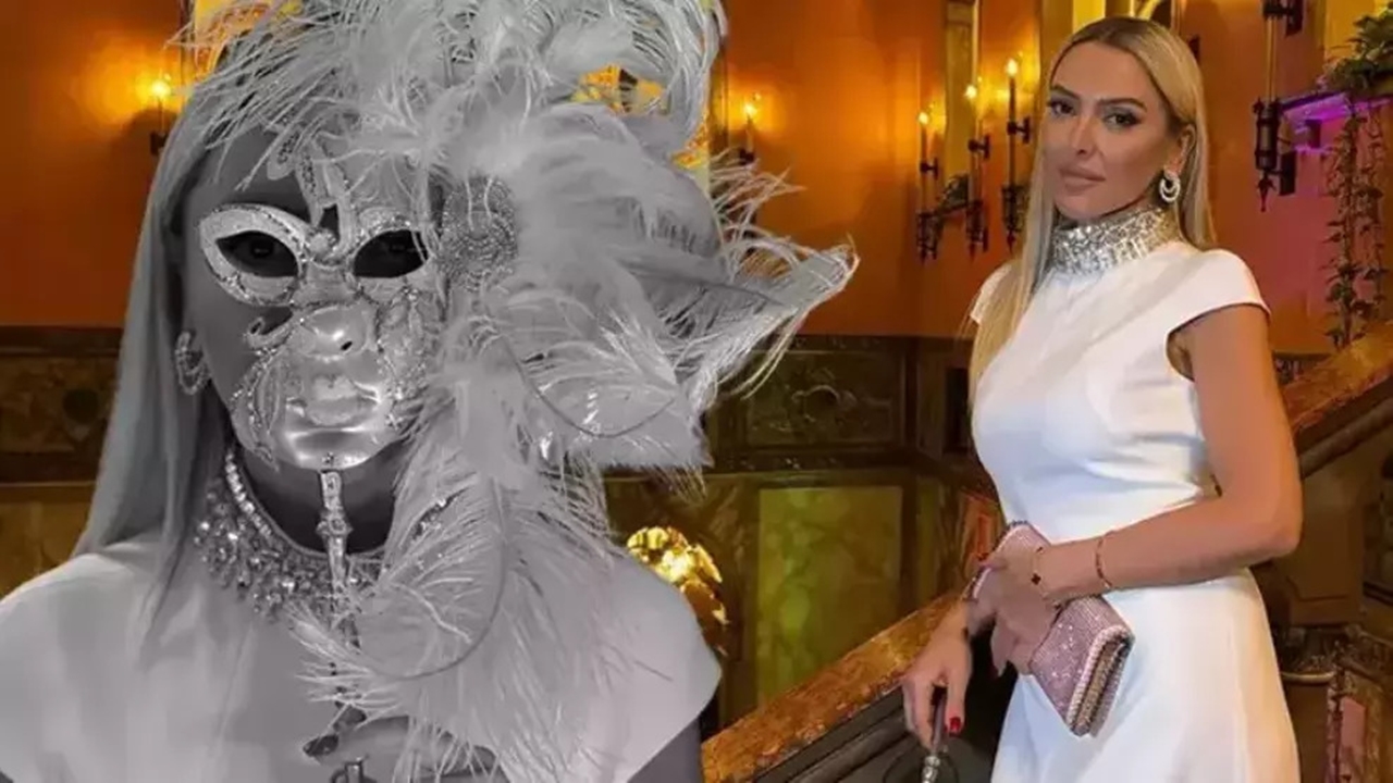 Hadise, Venedik'te Beyaz elbisesiyle göz kamaştırdı