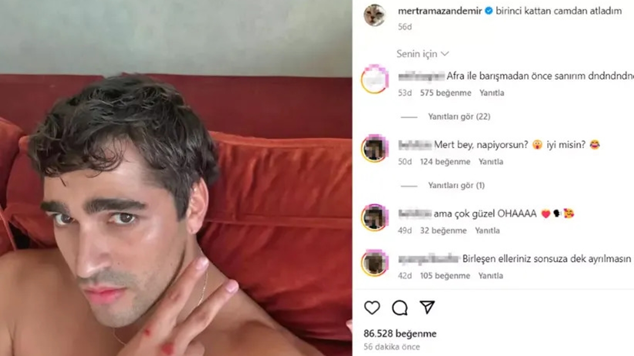 Mert Ramazan Demir'den Tüyler ürperten kare: Hayranlar panikledi