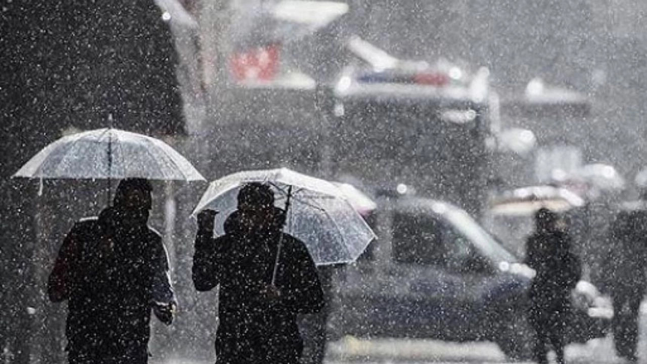 Meteoroloji'den Şiddetli yağış ve Kuvvetli rüzgâr uyarısı
